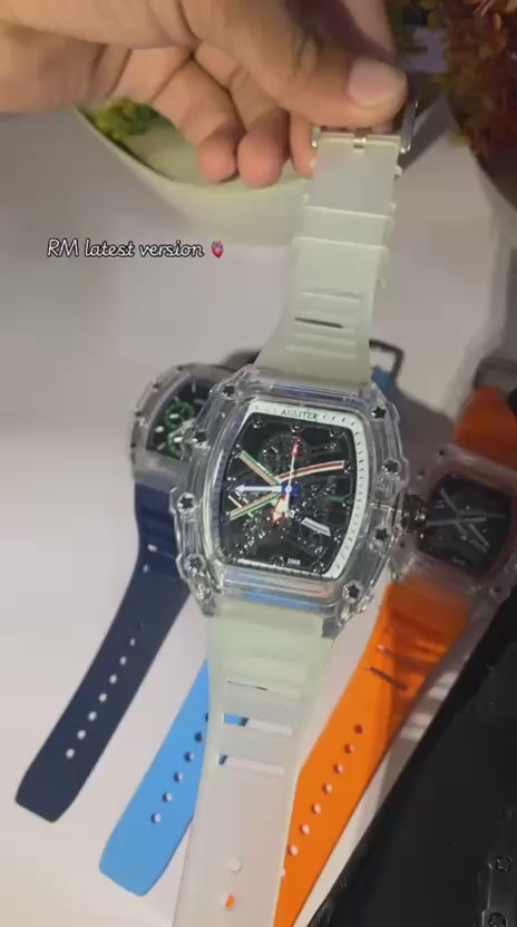 RM RIcherd Mille transparent watch